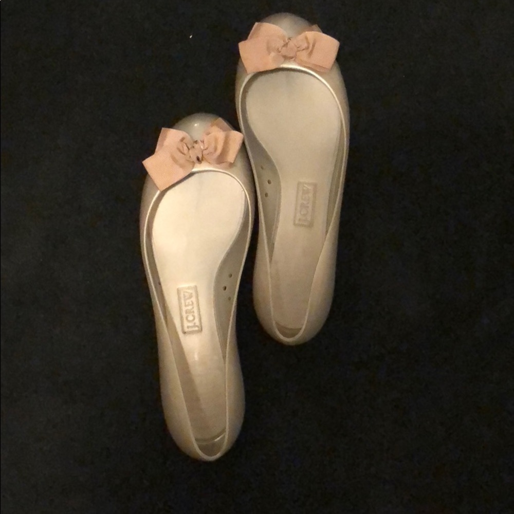 J. Crew Flats with bow